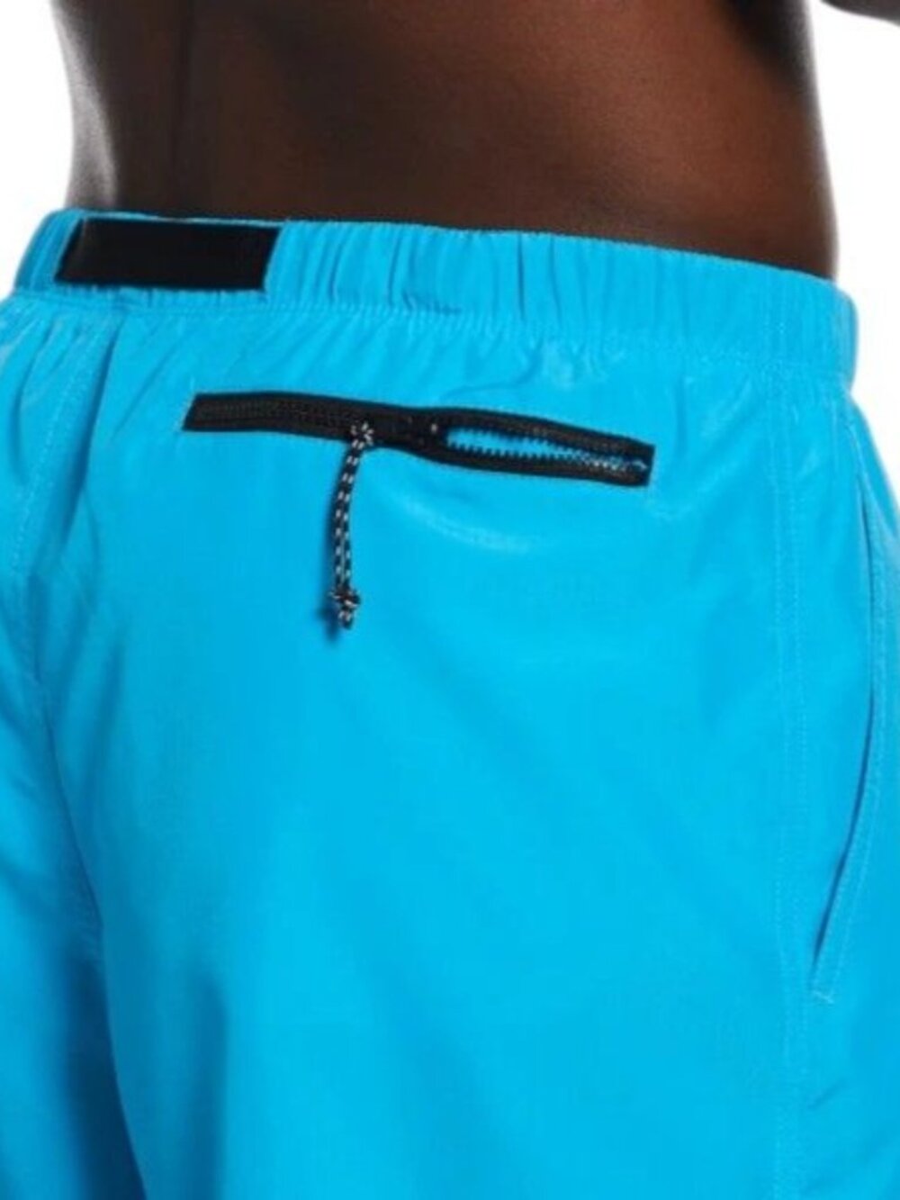 Nike Swim Blue Belted Packable 5" Volley Short NESSB522-480 Mens L NEW with Tags - Picture 5 of 12